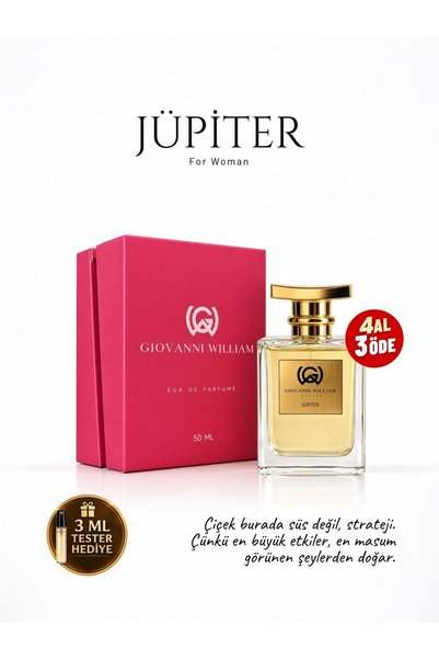 Giovanni William Jüpiter Kadın Parfüm Narcotic Edp | Sümbülteber, Yasemin, Mi...