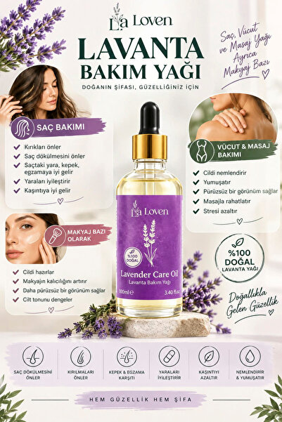 LaLoven Lavender Care Oil 100% Natural and Pure |   50ml