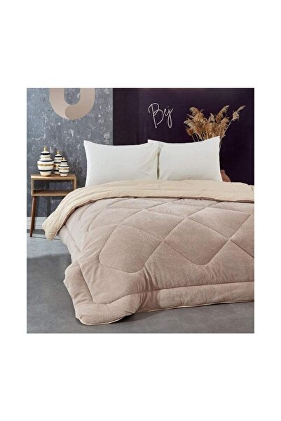 Nadidecollection 155x215 Tek Kişilik Wellsoft Yorgan Bej