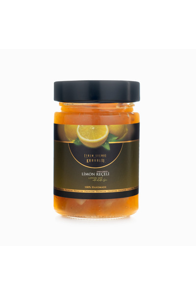 Ethemefendi Kahvaltı Damla Sakızlı Limon Reçeli 340 g Cam Kavanoz