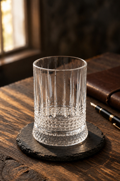 Glamis Selen Concept 360 °   Luxury Linea Model Handmade Glass Cup with Rotating Stand