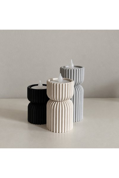 OEM Lumânări LED Decorative Trinity| Set 3 Bucăți | Design Modern