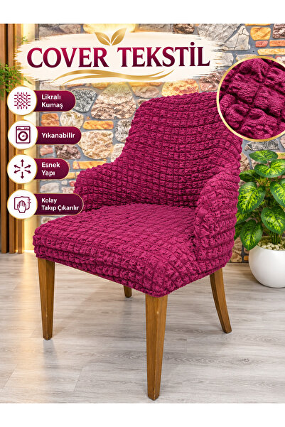 COVER TEKSTİL New Model Large Arm Chair Cover