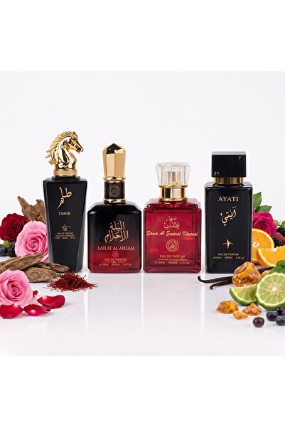 Ayelet Set de 4 parfumuri orientale (2 pentru bărbați + 2 pentru femei) 100ML...