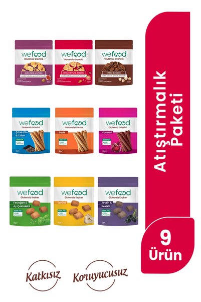 Wefood Atıştırmalık Paketi