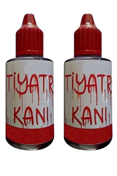 Parti dolabı 2 Adet Yapay Tiyatro Şaka Kanı Drakula Yapay Kan Halloween Cadıl...