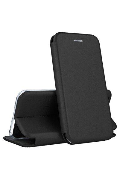 TSS Husa Pentru HUAWEI Y7 2019 - Flip Elegance TSS, Negru
