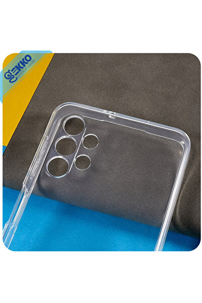 Gekko Mobile Husă pentru Samsung A32 4G (LTE) - Silicon tip jeleu, Ultra Subțire, Transparentă - iShield