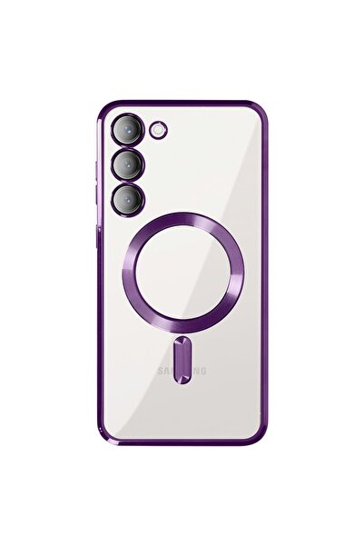Gekko Mobile Gekko MagCase за Samsung S23 Plus Прозрачен гръб, Хромирани ръбо...