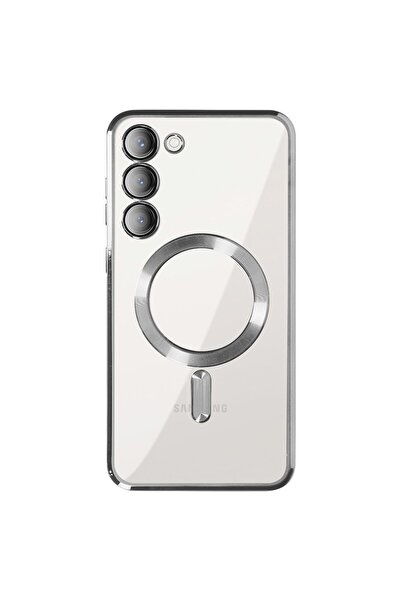 Gekko Mobile Gekko MagCase за Samsung Galaxy S23 - прозрачен гръб с хромирани...