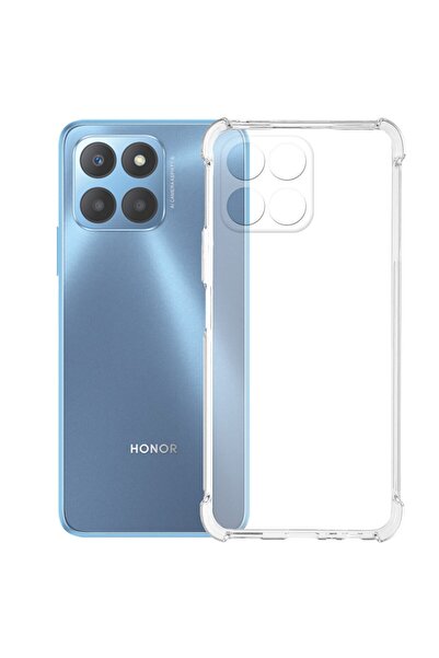 Gekko Mobile Transparent Flexible Silicone Case for Honor X6 (Shockproof Corn...