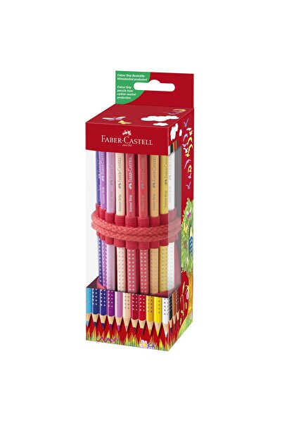 Faber Castell ROLLUP 18 ЦВЕТЕНИ МОЛИВИ GRIP+ КУТИЯ С ОРЪЖДИЯ ЗА ОСТРАВАНЕ ФАБ...