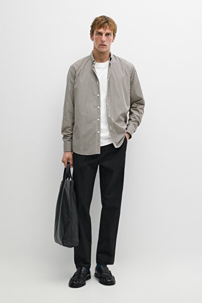 Massimo Dutti Regular fit kareli gömlek