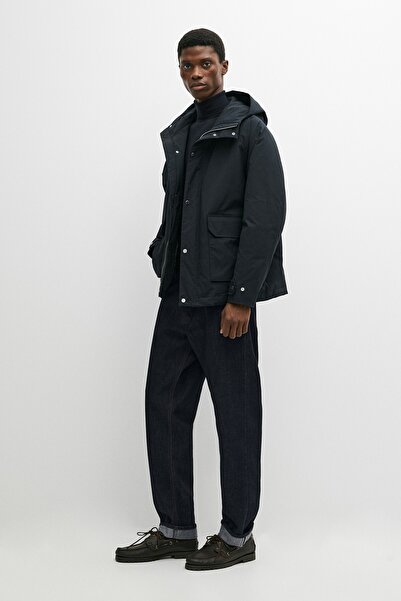 Massimo Dutti Cepli kısa kapitone parka