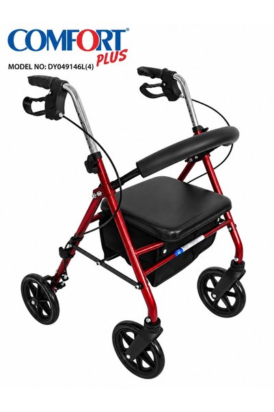 Comfort Plus tekerli Rolatör Tekerlekli Yürüteç