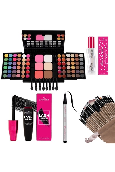 SensoPRO Milano Set machiaj In Love With Make-up + CADOURI