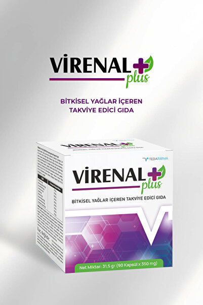 Tedafarma Virenal Plus Bitkisel Yağlar İçeren Takviye Edici Gıda 90 Soft Jel ...