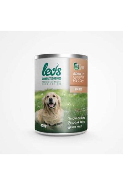 ARNEER Somonlu Ve Pirinçli Pate Yetişkin Köpek Konservesi 12 Adet 400 Gr