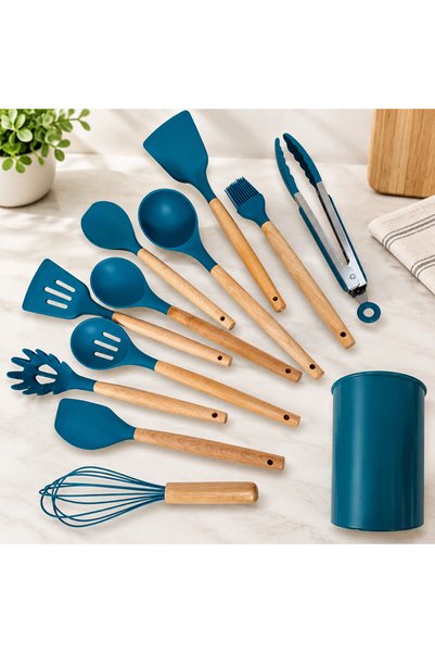 ELİSY 12 Piece Silicone Kitchen Set