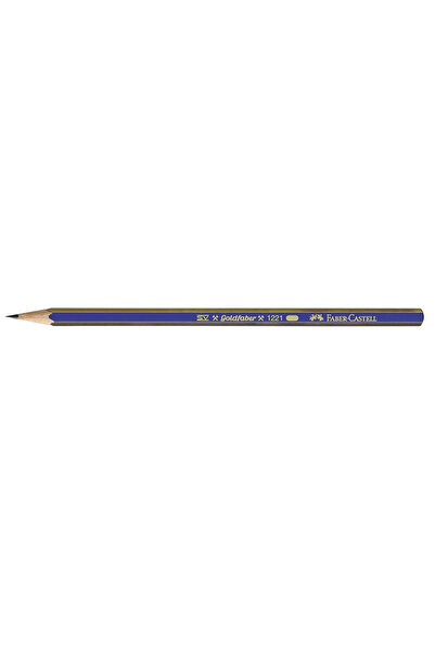 Faber Castell Graphite pencil 4H without eraser Goldfaber 1221, Faber-Castell