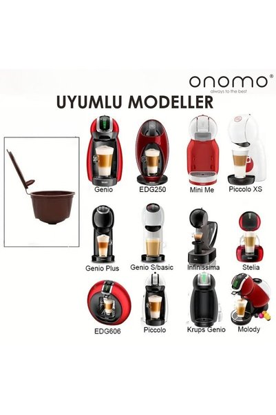 Onomo Life Dolce Gusto Compatible Coffee Capsule 3 Pieces Reusable