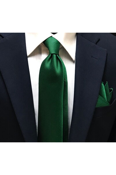 Sade Kravat Duck Head Green Plain 16357 Green