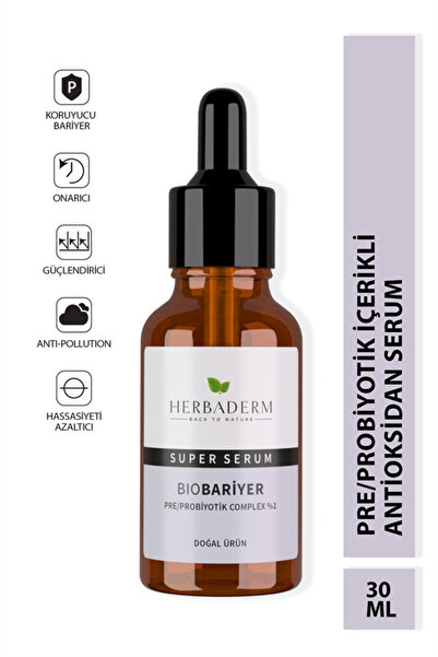 Herbaderm Aydınlatıcı, Onarıcı, Yenileyici Pre/postbiyotik Super Serum