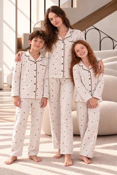 nisaNCa Long Sleeve Shirt Collar Women's Pinterest Pajama Set - Transitional ...