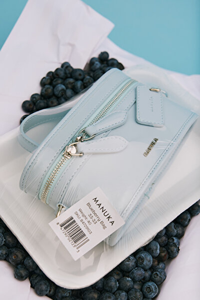 Manuka MITA MINI-TASCHE MIT REISSVERSCHLUSS BLAU