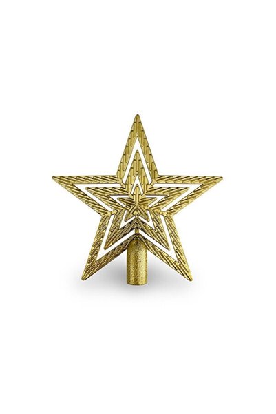 Sezy Yılbaşı Ağacı Tepelik Büyük Boy Gold Renk Yıldız