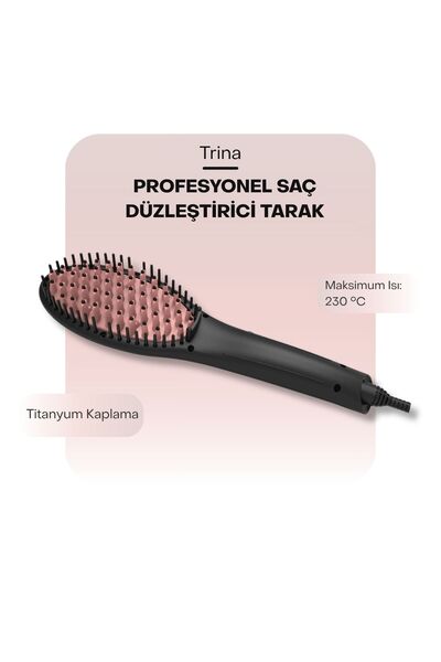Trina Profesyonel Saç Düzleştirici Tarak - 84