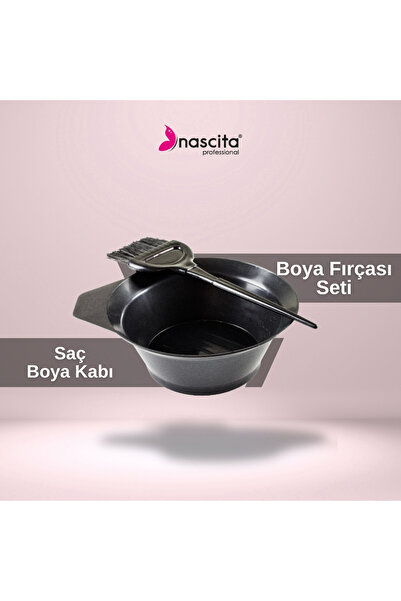 nascita Boya Tası Ve Boya Fırça Seti Siyah
