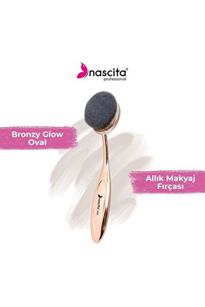 nascita Bronzy Glow Oval Allık Makyaj Fırçası NASBRUSH0225