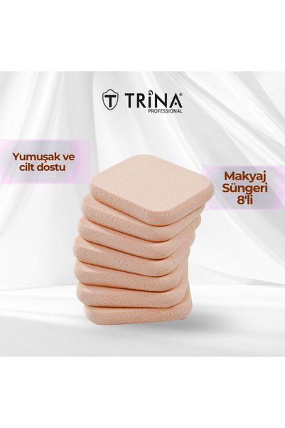 Trina 8li Makyaj Süngeri -19