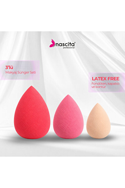nascita 3-Piece Makeup Sponge Set - 124
