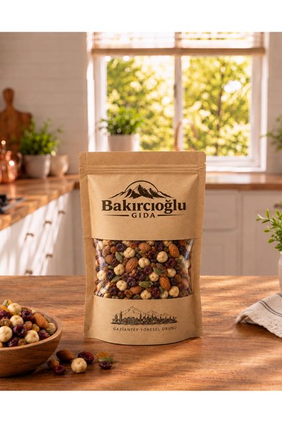 BAKIRCIOĞLU GIDA 250G OKULA DÖNÜŞ KARIŞIK ÇİĞ KURIYEMİL
