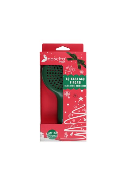 nascita New Year Green Hair Brush - 77