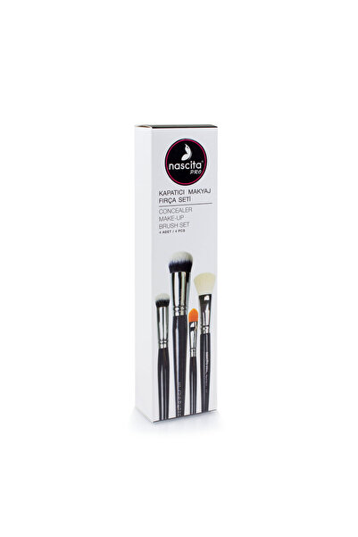 nascita Pro Kapatıcı Makyaj Fırça Seti 4'lü NASBRUSHSET51