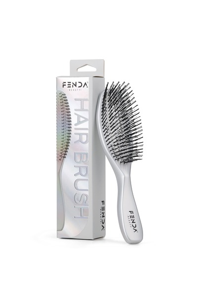 Fenda Professional Hair Brush with Four Combing Ends - 07Wh
