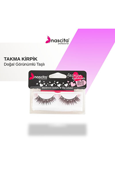 nascita Taşlı Takma Kirpik -032