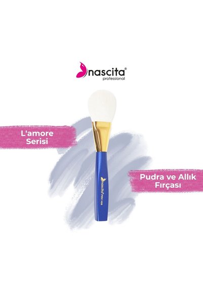 nascita L'amore Pro Allık Ve Pudra Fırçası - 458