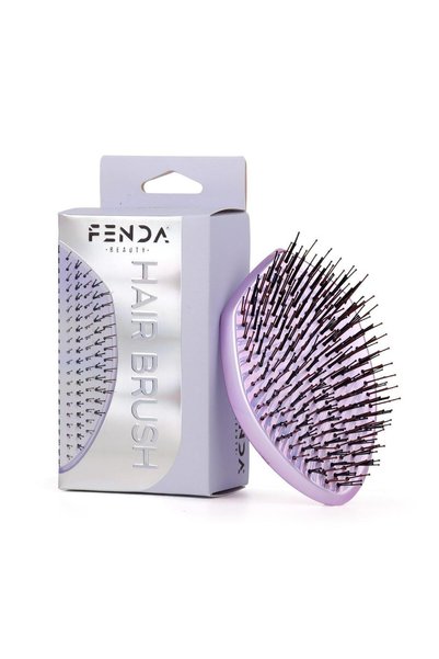 Fenda Professional 4 Pin Oval Purple Hair Brush Fndfpro00002Pr