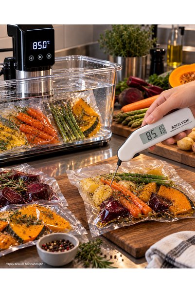Electronic Temperature Instruments (ETI) ThermaPen Sous Vide | Profesyonel Katlanabilir Problu Gıda Termometresi