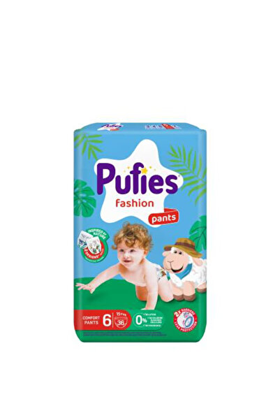 Pufies Scutece Pants Fashion&nature Nr.6 15kg+ 36buc/set