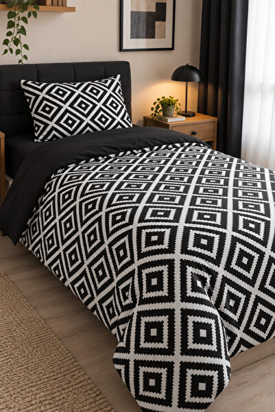 İsmail Gürel Single Size Fitted Sheet Duvet Cover Set |   Cotton