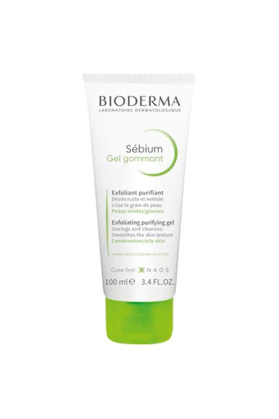 Bioderma Gel exfoliant purificator Sebium, Exfoliant, 100 ml
