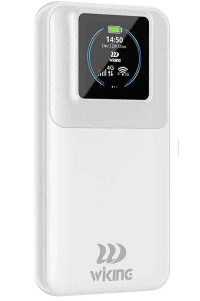 Viking WİKİNG WK-MF5 LCD Ekranlı Taşınabilir Mobil Wi-Fi Router SIM 4G LTE