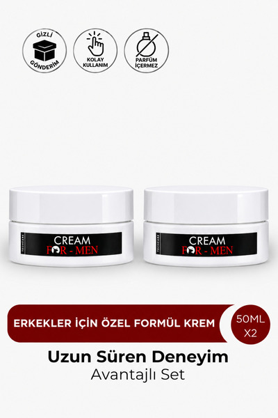 Tech Care 2-Pack Men's Cream Long-Lasting Experience-For Men Premium Cream-Delay