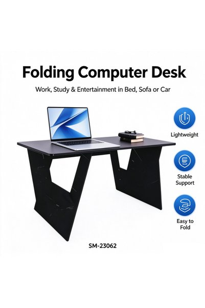 Smart Kitchen Folding Laptop Desk, Portable Multifunctional Foldable Computer...