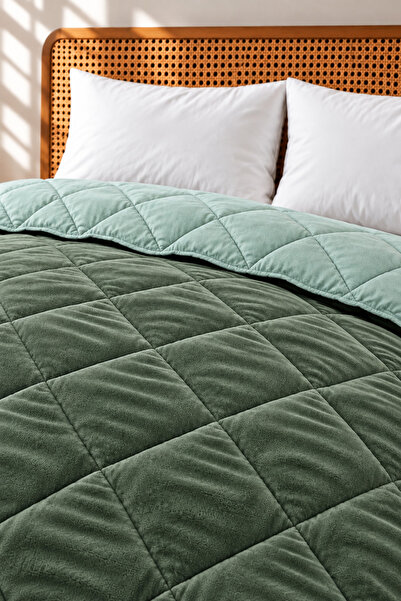 meressa home Double Welsoft Quilt Plush Soft Dowry Blanket (195X215Cm Dimensi...